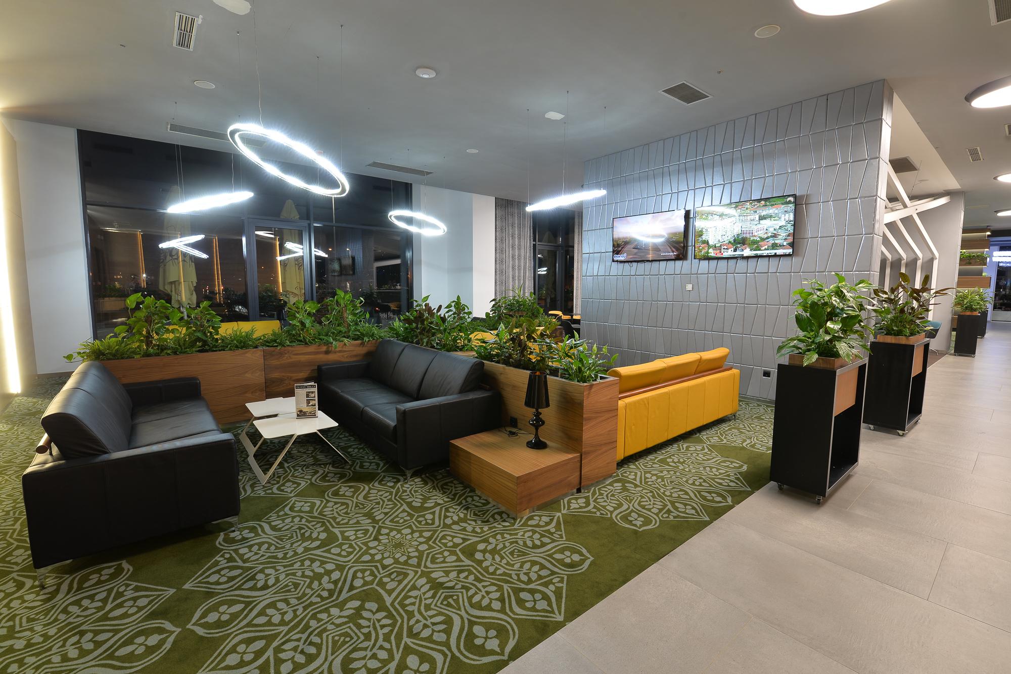 Hotel Hills Sarajevo Congress & Thermal Spa Resort Ilidža Εξωτερικό φωτογραφία The lounge at the airport
