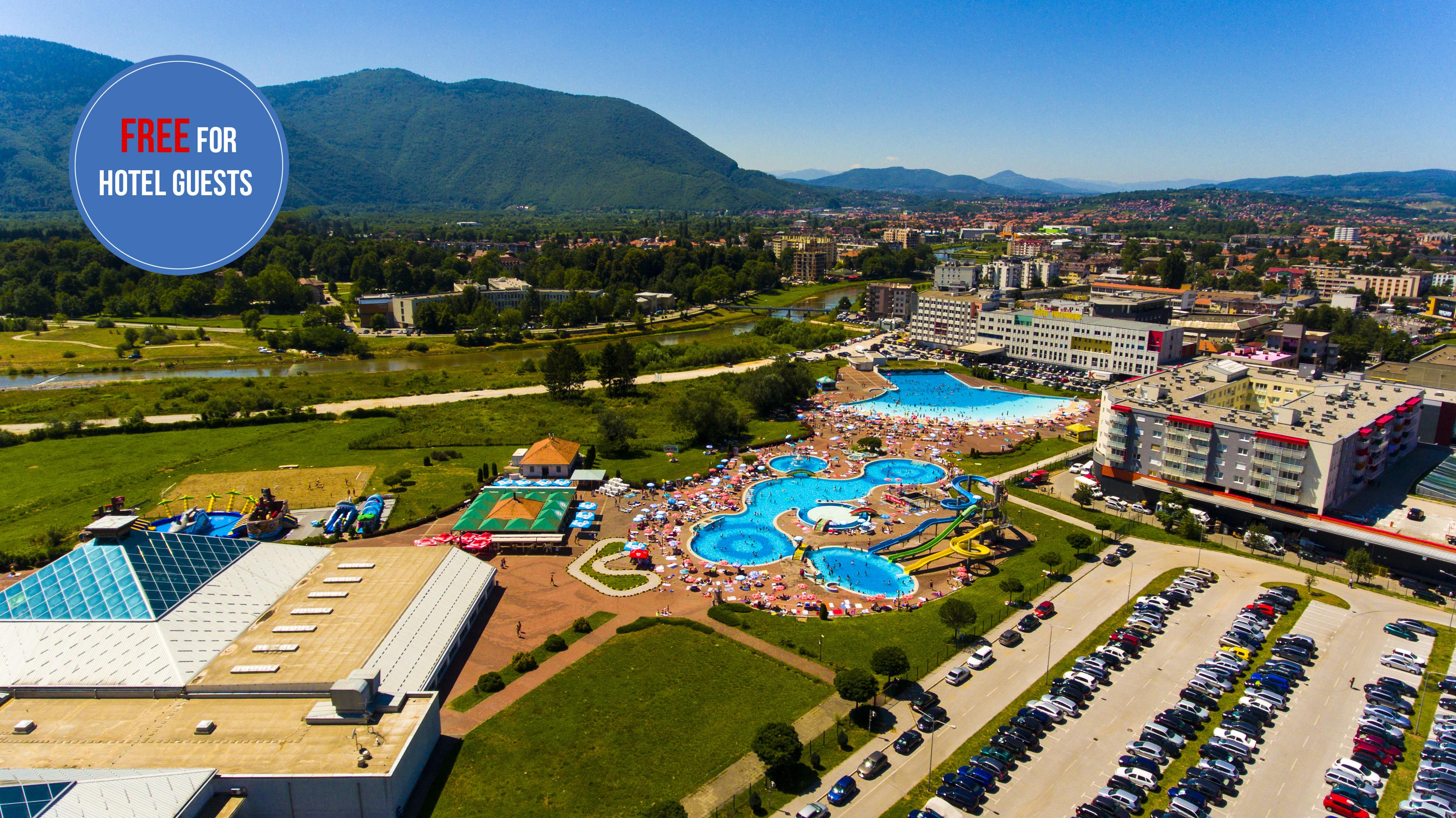 Hotel Hills Sarajevo Congress & Thermal Spa Resort Ilidža Εξωτερικό φωτογραφία View of the complex